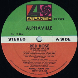 Alphaville Red Rose Vinyl 12" USED