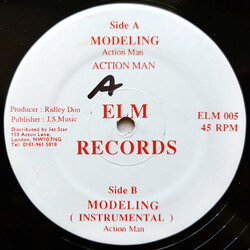Action Man Modeling Vinyl 12" USED