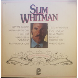 Slim Whitman Happy Anniversary Vinyl LP USED