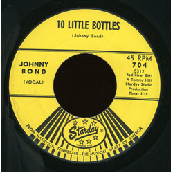 Johnny Bond 10 Little Bottles / Let It Be Me Vinyl USED