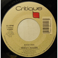 NewCity Rockers Black Dog USED VINYL 7INCH 45 RPM SINGLE