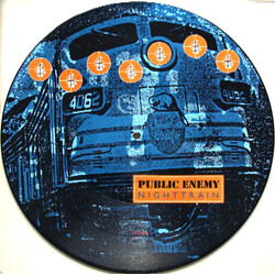 Public Enemy Nighttrain USED VINYL 12INCH 45 RPM SINGLE LIMITED EDITION PICTURE DISC