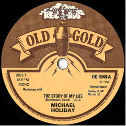 Michael Holliday The Story Of My Life USED VINYL 7INCH 45 RPM SINGLE MONO