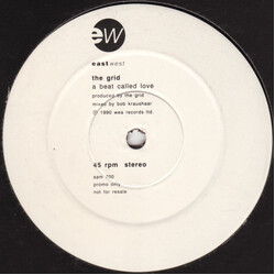 The Grid A Beat Called Love USED VINYL 12INCH SINGLE SIDED PROMO 45 RPM