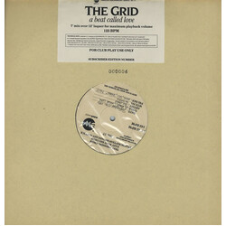 The Grid A Beat Called Love USED VINYL 12INCH 45 RPM SINGLE SIDED NUMBERED