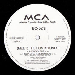 The B-52's (Meet) The Flintstones Vinyl 12" USED