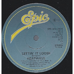 Heatwave Lettin' It Loose USED VINYL 12INCH 45 RPM