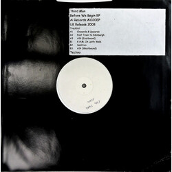 The Third Man Before We Begin EP USED VINYL 12INCH 33 S RPM EP WHITE LABEL