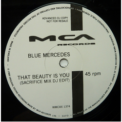 Blue Mercedes That Beauty Is You Vinyl 12" USED