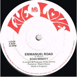 Echo Minott Emmanuel Road USED VINYL 12INCH