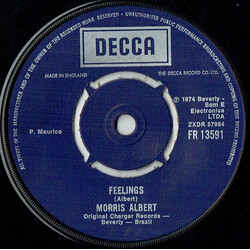 Morris Albert Feelings USED VINYL 7INCH 45 RPM SINGLE