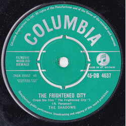 The Shadows The Frightened City USED VINYL 7INCH 45 RPM SINGLE