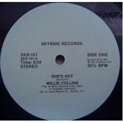 Willie Collins She's Hot VINYL 12" USED