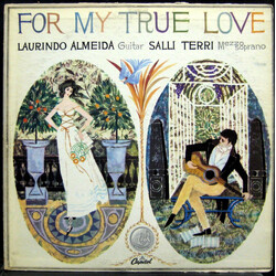 Laurindo Almeida / Salli Terri / Marty Ruderman For My True Love Vinyl LP USED