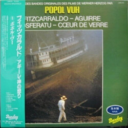 Popol Vuh Music From Werner Herzog Films Soundtracks: Fitzcarraldo-Aguirre-Nosferatu-Herz Aus Glas Vinyl LP USED