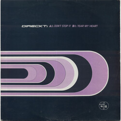 Direckt Don't Stop It / Tear My Heart VINYL 12" USED