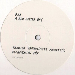 Pet Shop Boys A Red Letter Day VINYL 12" USED