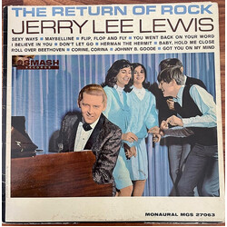 Jerry Lee Lewis The Return Of Rock! Vinyl LP USED