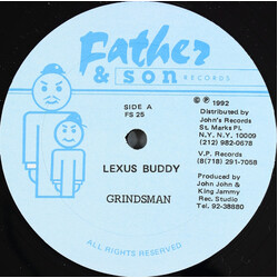 Grindsman Lexus Buddy USED VINYL 12INCH 45 RPM