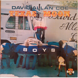 David Allan Coe Texas Moon Vinyl LP USED