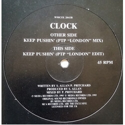 Clock Keep Pushin' USED VINYL 12INCH