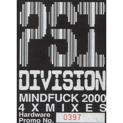 The P.S.I. Division Mindfuck 2000 USED VINYL 12INCH 33 S RPM NUMBERED PROMO WHITE LABEL