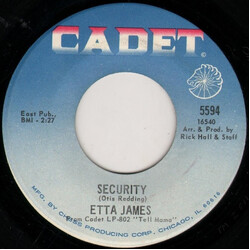 Etta James Security / I'm Gonna Take What He's Got Vinyl 7" USED