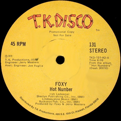 Foxy Hot Number / Call It Love / Give Me A Break Vinyl 12" USED