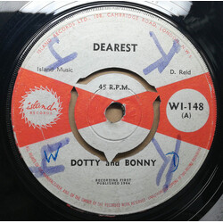 Dotty & Bonny Dearest / Tears Are Falling VINYL 7" USED