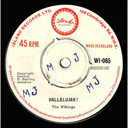 The Vikings (2) Hallelujah! / Helpin' Ages VINYL 7" USED