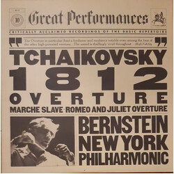 Leonard Bernstein / The New York Philharmonic Orchestra / Pyotr Ilyich Tchaikovsky Great Performances: Bernstein Conducts Tchaïkovsky Vinyl LP USED