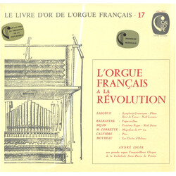 André Isoir L'Orgue Français À La Révolution Vinyl LP USED