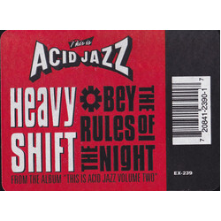Heavyshift Obey The Rules Of The Night USED VINYL 12INCH 33 S RPM