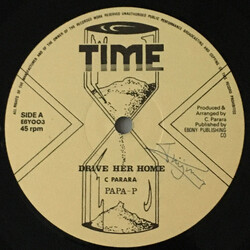 Papa-P Drive Her Home USED VINYL 12INCH 45 RPM MAXI-SINGLE