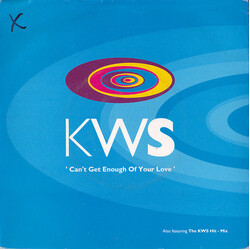 K.W.S. Can't Get Enough Of Your Love USED VINYL 7INCH 45 RPM
