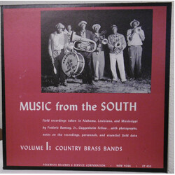 Various Music From The South, Vol. 1: Country Brass Bands Vinyl LP USED