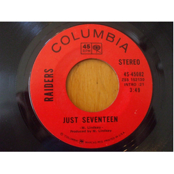 Raiders (2) Just Seventeen Vinyl 7" USED