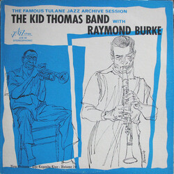 The Kid Thomas Band / Raymond Burke The Famous Tulane Jazz Archive Session Vinyl LP USED