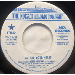 Blue (31) Capture Your Heart USED VINYL 7INCH SINGLE PROMO STEREO
