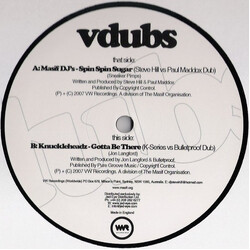 Masif DJ's / Knuckleheadz Spin Spin Sugar / Gotta Be There USED VINYL 12INCH