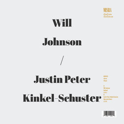Will Johnson / Justin Peter Kinkel-Schuster Inclined / Moccasin Bones USED VINYL 7INCH 45 RPM RECORD STORE DAY SINGLE LIMITED EDITION