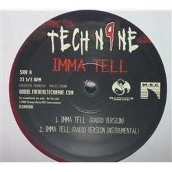 Tech N9ne Imma Tell Vinyl 12" USED