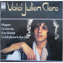 Julien Clerc Voici Julien Clerc Vinyl LP USED