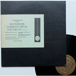 Dieterich Buxtehude / Finn Viderø Complete Pieces For Organ, Volume 3 Vinyl LP USED