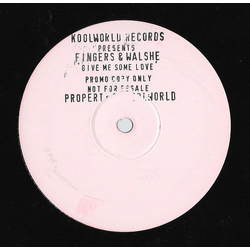 Walshe & Fingers Give Me Some Love Vinyl 12" USED