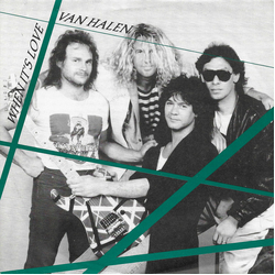 Van Halen When It's Love Vinyl 7" USED