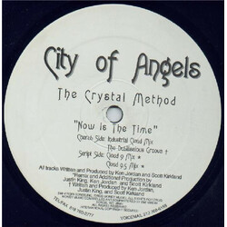 The Crystal Method Now Is The Time USED VINYL LIMITED EDITION 12INCH