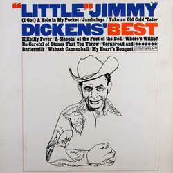 Little Jimmy Dickens "Little" Jimmy Dickens' Best Vinyl LP USED