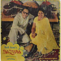 Nina & Rajendra Mehta Kaifi Azmi's Nazrana Vinyl LP USED