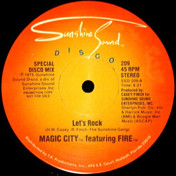 Magic City (2) / Fire (5) Let's Rock Vinyl 12" USED